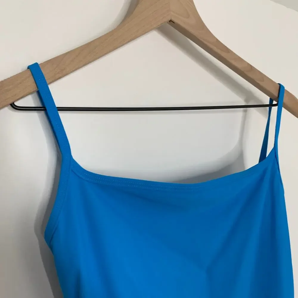 Ocean Ave Riot Swim Theo-OP Aire Square Back One Piece Womens New Small